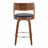 Betuel Swivel Upholstered Counter Stool with Solid Wood Frame-106885318-106885319