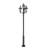 Westover 3 Light Outdoor Post Mount Fixture in Black-100157020