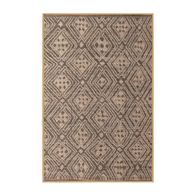 Tapis décoratif multicolore à motif abstrait, Tapis de couloir 2 pi x 5 pi