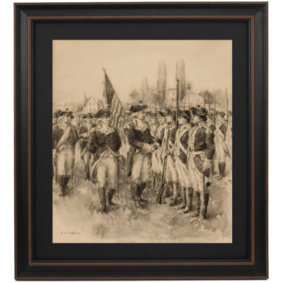 Sgt William Jasper Replacing The Flag By Frederick Coffay Yohn