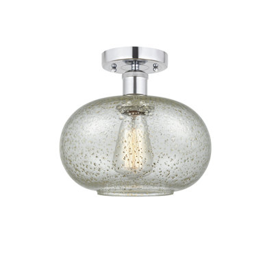 Bobtown Glass Semi Flush Mount