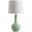 Lampe de table verte 20 po Finkbeiner