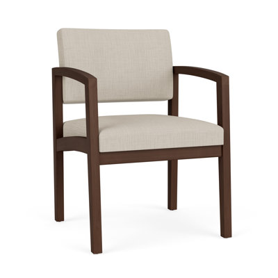 Lenox Wood Waiting Reception Guest Chair Wood Frame