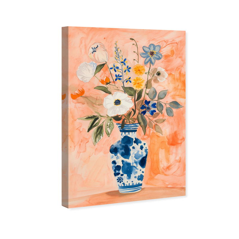Vibrant Tapestry II Canvas Floral & Botanical Print by Oliver Gal, 15"H x 10"W, Canvas Unframed