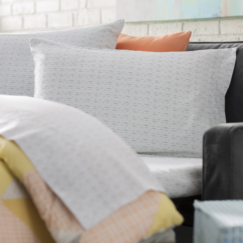 Ensemble de literie Tencel, Ensemble de draps pour très grand lit divisé + d, Blanc