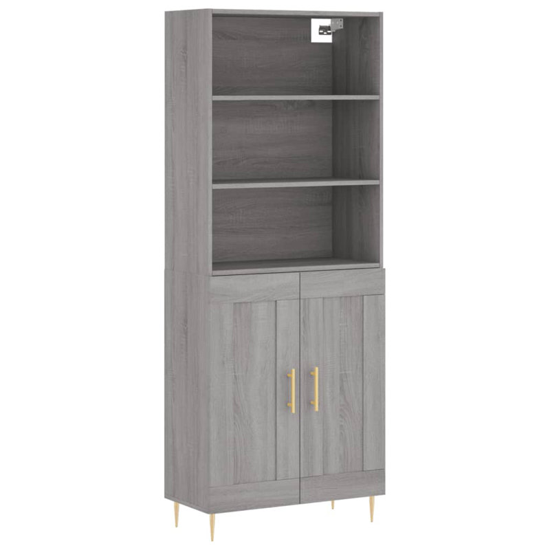 Misener 69.5cm Sideboard, Grey Sonoma
