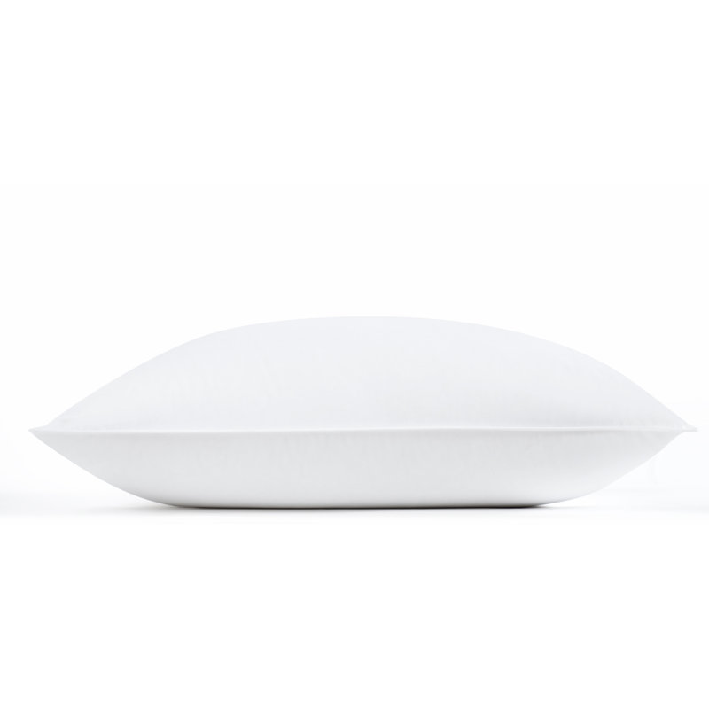 Pair Of Luxury Bridal Pillows - 800 FP White Goose Down - German Milled Fabric (Hypoallergenic + RDS), White, Jumbo