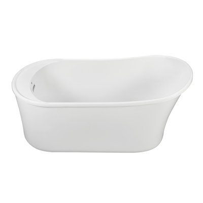 Eryn 60" Freestanding Soaking Bathtub