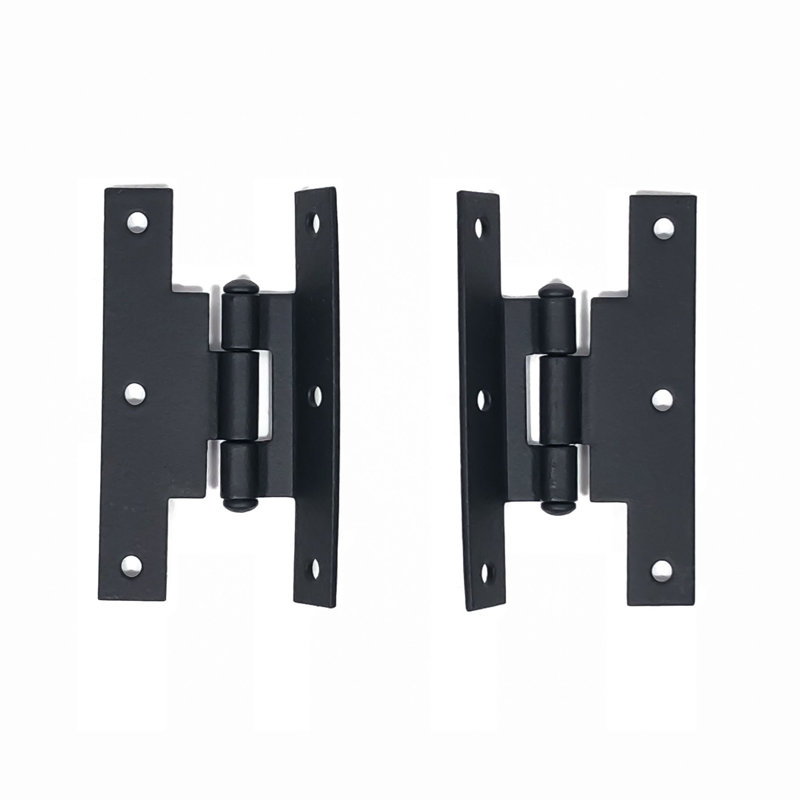 3" Offset Cabinet H Hinge, Pair