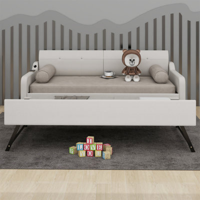 Lit de jour simple avec couchette Volkman