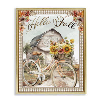 «Hello Fall Cottage Vélo» par Nicole DeCamp