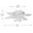 1-Dimmable white LED iron ceiling light