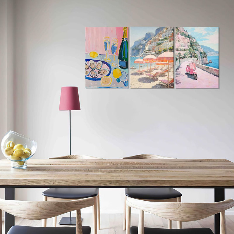 3 Piece Wrapped Canvas Print