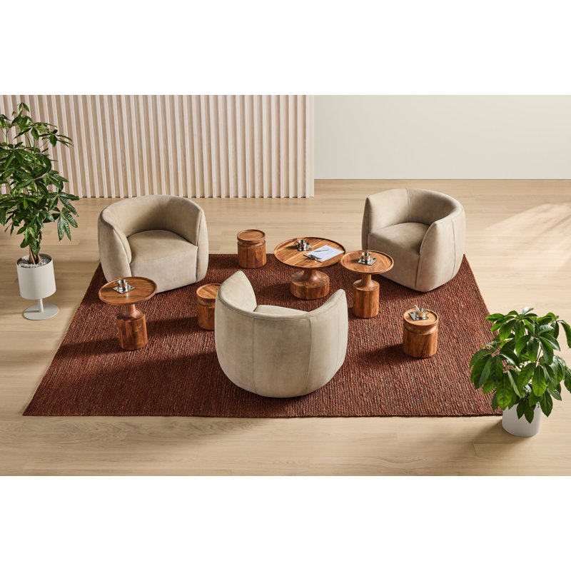 Turn Solid Wood Single End Table