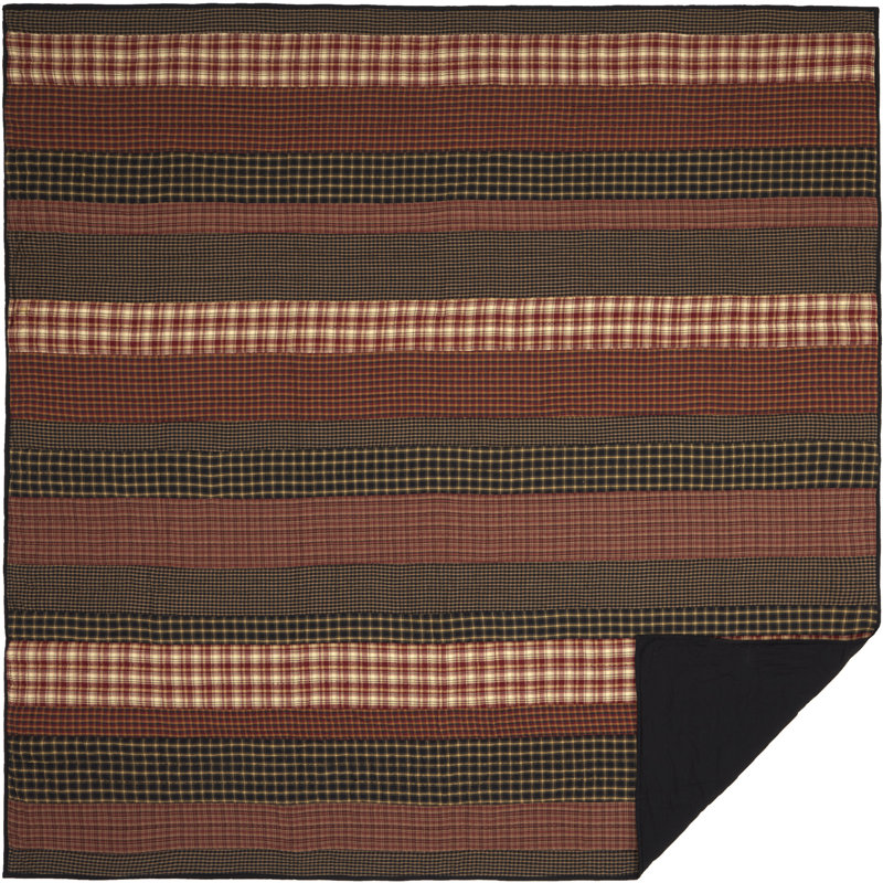 Beckham Traditional Cotton Quilt, Queen Quilt