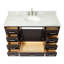 Ensemble de meuble-lavabo simple 49 po Flynt-110870694-110871821