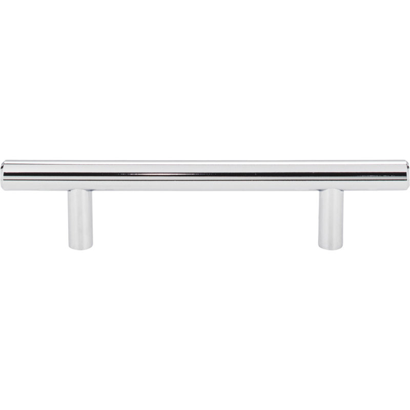 Naples 3 3/4" Center to Center Bar Pull, Polished Chrome