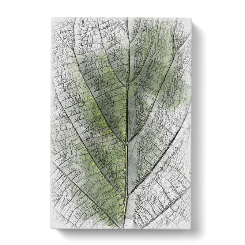 Leaf Pathways - Wrapped Canvas Print, 60cm H x 40cm W x 4cm D