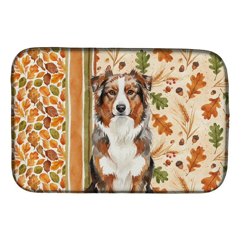 Tapis de séchage d'automne Red Merle