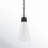Lakewood 1-Light Pendant in Matte Black-1791537948