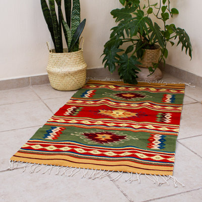 Zuzanna Wool Southwestern Indoor Rug