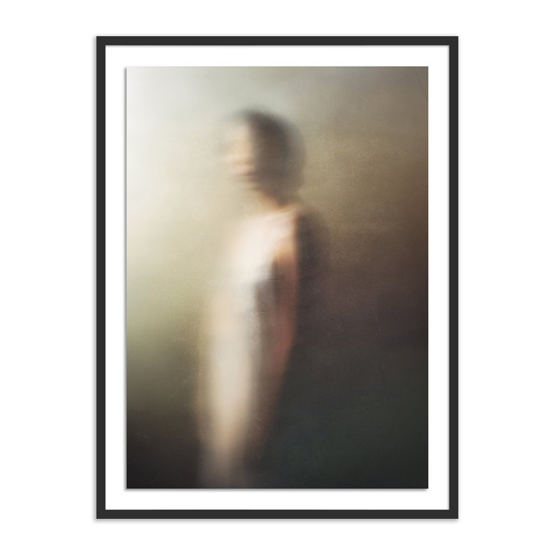 Foggy Dream II Print, Black, 40" H x 30" W x 2.5" D