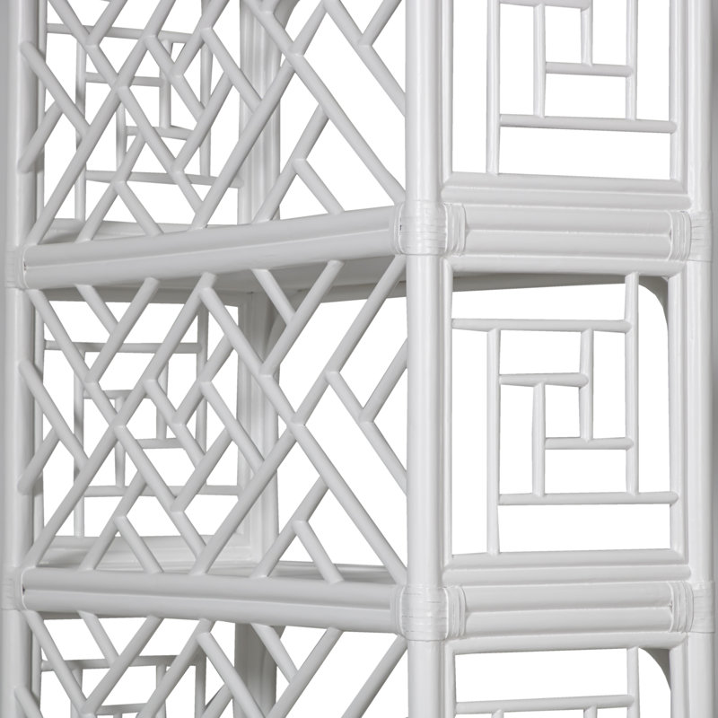 Chippendale Bookcase, Bright White