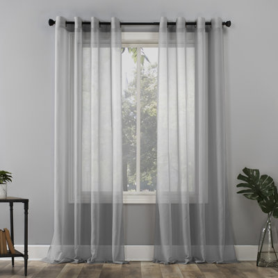 Wayfair Basics® Sheer Grommet Curtain Panel