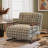 Sleeper Sofa Chair – 4‑In‑1 Folding Guest Bed In Tartan Fabric For Small Spaces-1837525969
