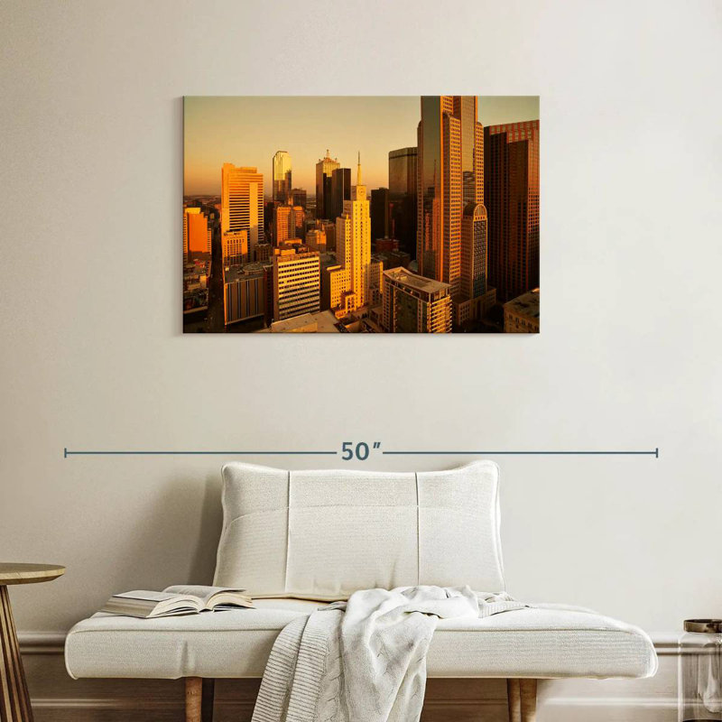 Lilie Dallas City Buildings, H 24 po x l 36 po