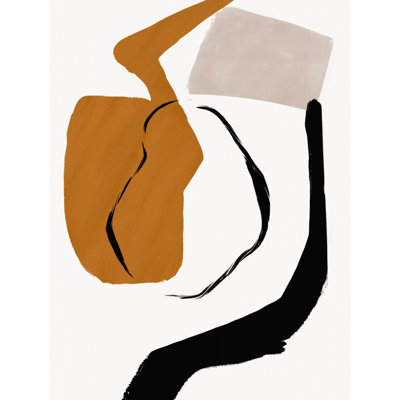 Abstract Flow Harmony Print by Other Artist