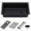 Ruvati 33" L x 19" W Undermount Kitchen Sink with Accessories-1975454672