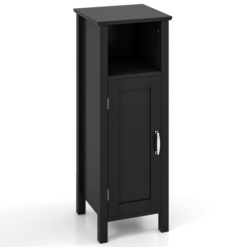 Linen Cabinet, Black