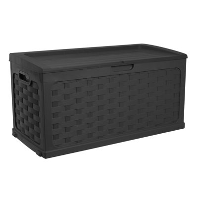 Starplast 45.7'' W 88 Gallons Water Resistant Plastic Lockable with Wheels