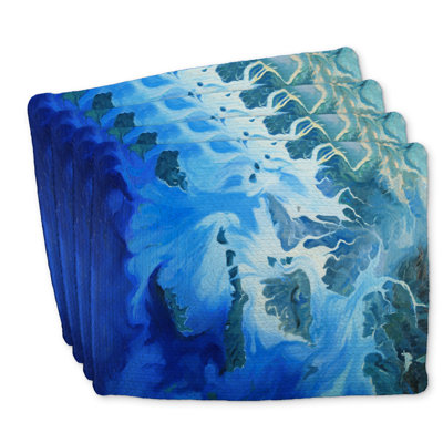 Napperons en polyester tressé