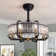 Wadeeah 20.5'' Dimmable Crystal Drum Ceiling Fan with Light Kit and Remote Control