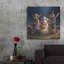 Amarillo Sod Poodles par Lucia Heffernan - peinture sur métal sans cadre-1845811883