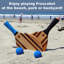 Ensemble de raquettes Hammer Crown Frescobol (rayures de plage)