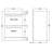 505mm Vanity Unit with Storage Cabinet