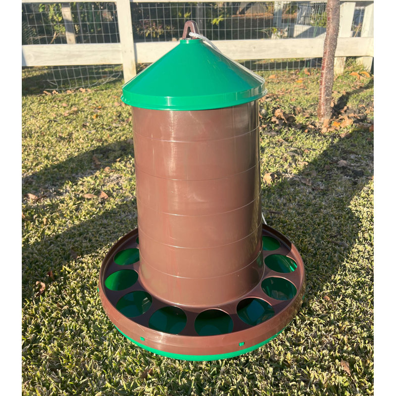 Mangeoire à poulet recyclée Eco 35 lb