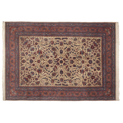 Super Fine One-of-a-Kind 9' X 12' Wool Area Rug in