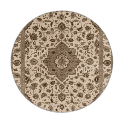 Tapis gris d'intérieur et d'extérieur Tabriz