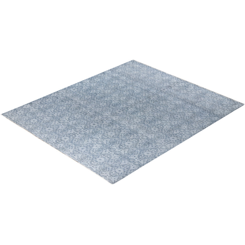 Overdyed One-of-a-Kind 8' 5" X 9' 10" Hand Knotted Area Rug