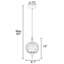 Luminaire suspendu en verre 63 * 8,1-379860878