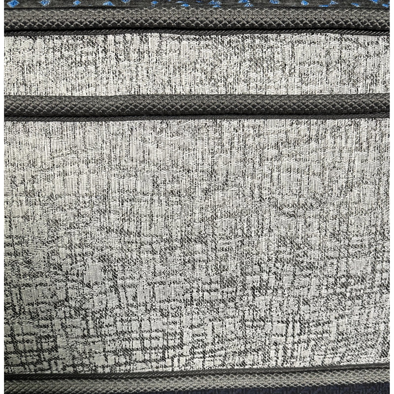 Matelas simple extra long de 14 po avec confort moyen, double refroidissement pour une température de sommeil idéale, ressorts ensachés individuels et mousses, gel, soutien, merveilleux renfort central, bord roulé à 360 ° sur 800 ° +