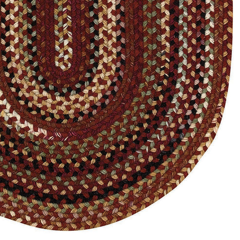 Fort Lupton Wool Indoor Rug, Oval 20" x 30"
