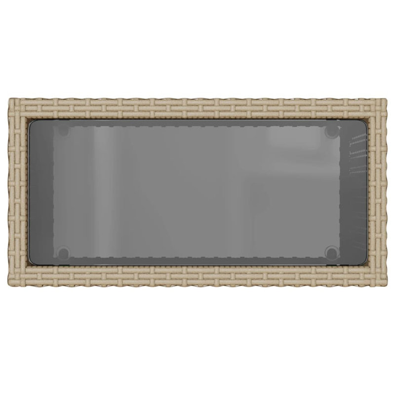  Garden Side Table Beige, Black, Beige