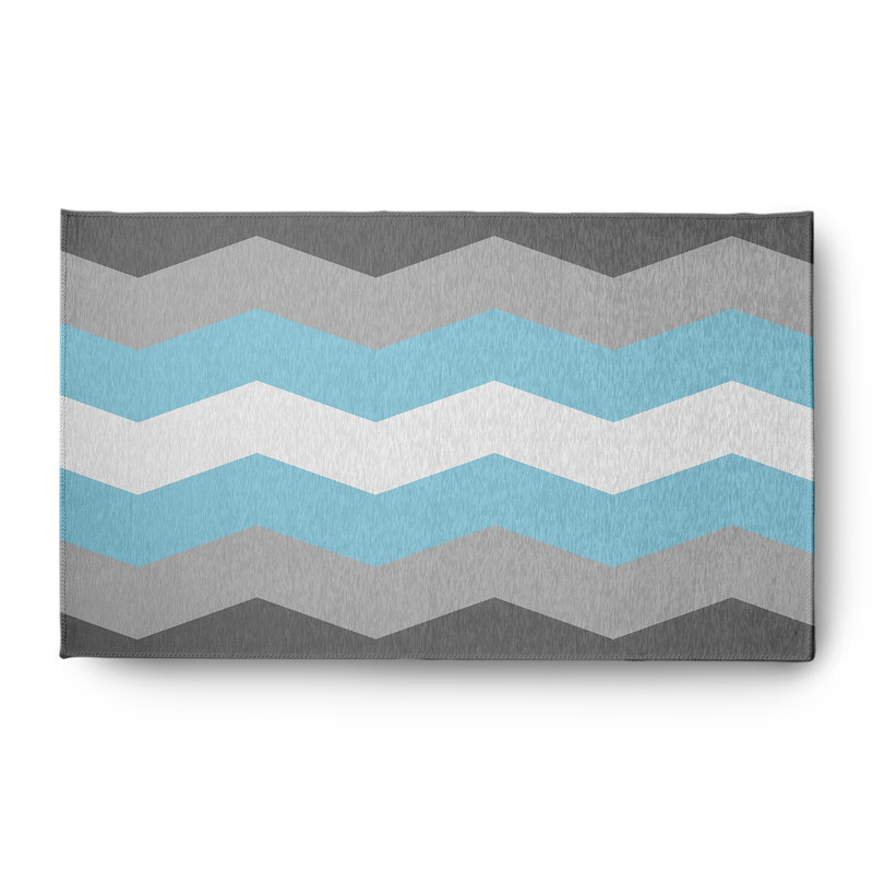 Cymphony Chenille Chevron Indoor Rug, Rectangle 3' x 5'