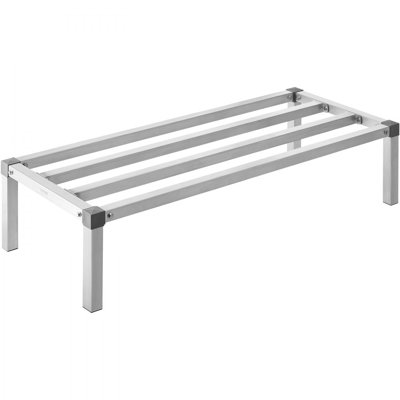 Newly Upgraded! Aluminum Dunnage Rack Stationary Dunnage Rack Storage Rack