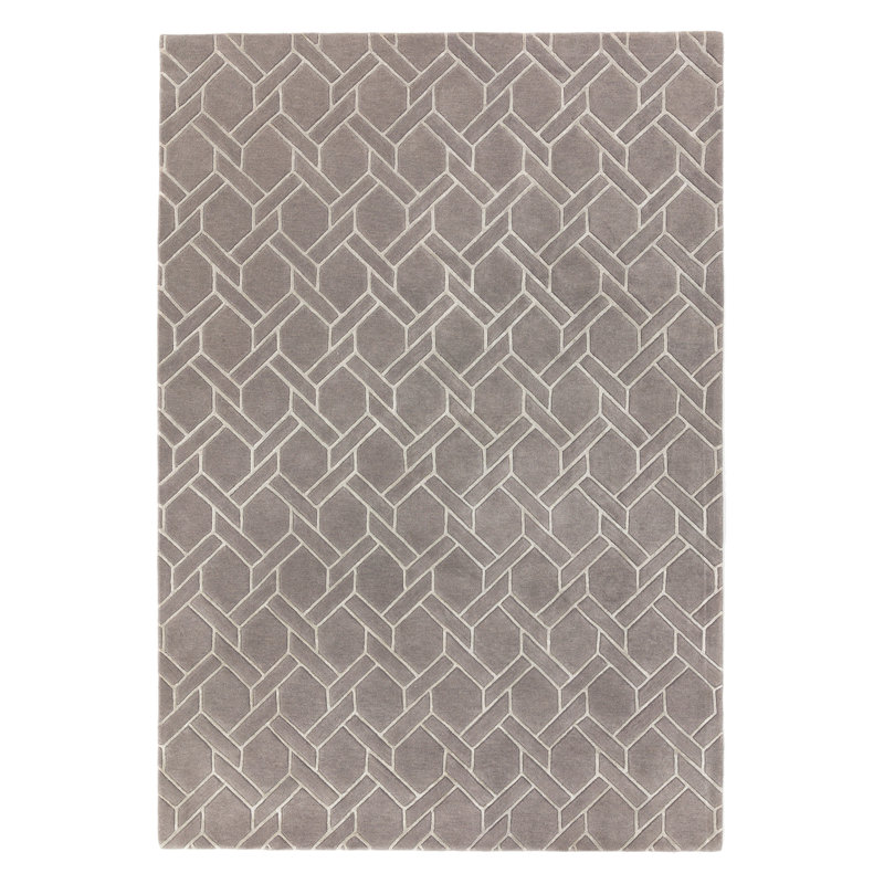 Geometric Hand Woven Area Rug, Rectangle 160 x 230cm